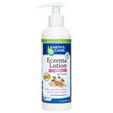Earth's Care loción eczema: botella con hidratación suave para piel irritada.