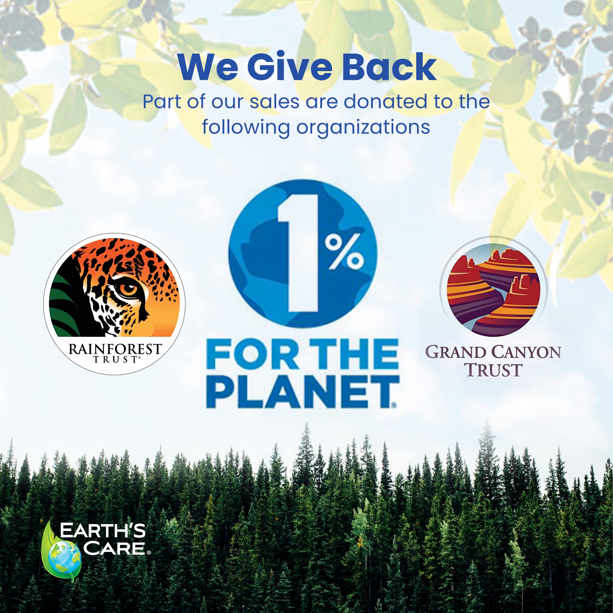 Earth's Care loción eczema fabricada en Estados Unidos.