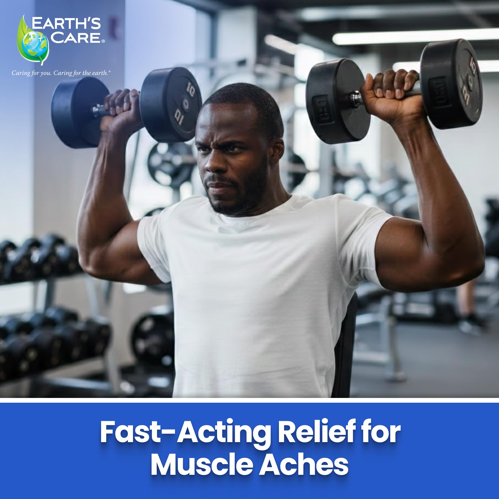 Earth's Care Muscle & Joint Rub, aroma suave para uso cotidiano.