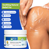 Earth's Care Muscle & Joint Rub, camfora natural para relajación muscular.