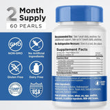 Earth's Pearl Probiotics libre de OGM, gluten y lactosa para intolerancias.