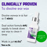 Earwax MD caja de empaque lista para compra y almacenamiento.