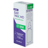 Earwax MD proceso de tres pasos facilita la limpieza suave de oídos.