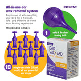 Ideal para usuarios de audífonos con Earwax MD para evitar acumulación de cerumen