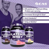 EAS 100% Platinum: envase de 5 libras, chocolate para entrenamientos prolongados