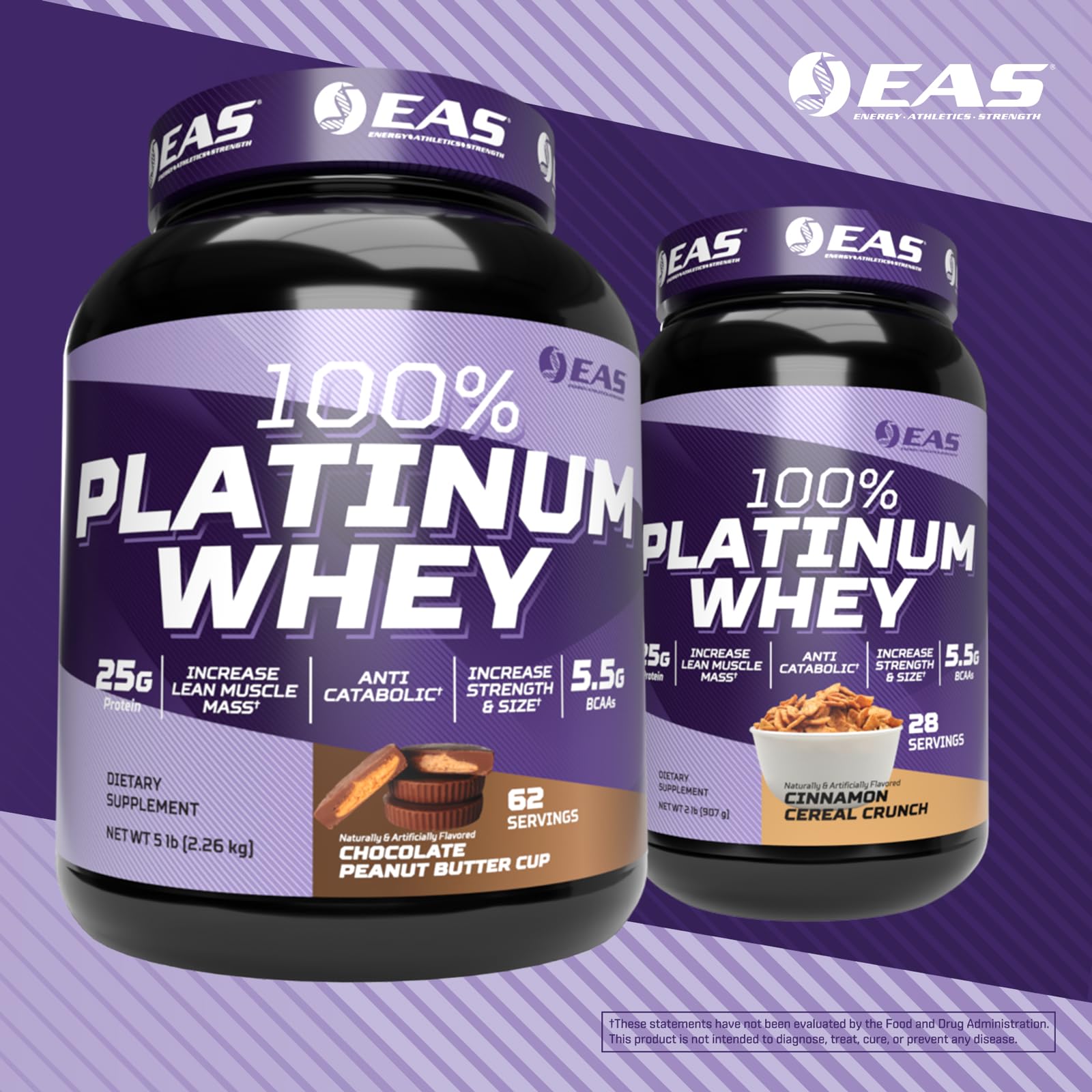 EAS 100% Platinum: ideal para entrenamientos intensos y construcción de masa