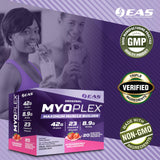 BCAA y aminoácidos de liberación sostenida en Myoplex