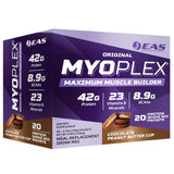 EAS Myoplex Original, envase frontal destacando proteína de alta calidad para reconocimiento de la marca