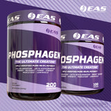 Caja de EAS Phosphagen Ultimate Creatine para plan de entrenamiento.