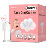EASICUTI 102PCS: limpiador de lengua para bebé, ideal para higiene bucal temprana