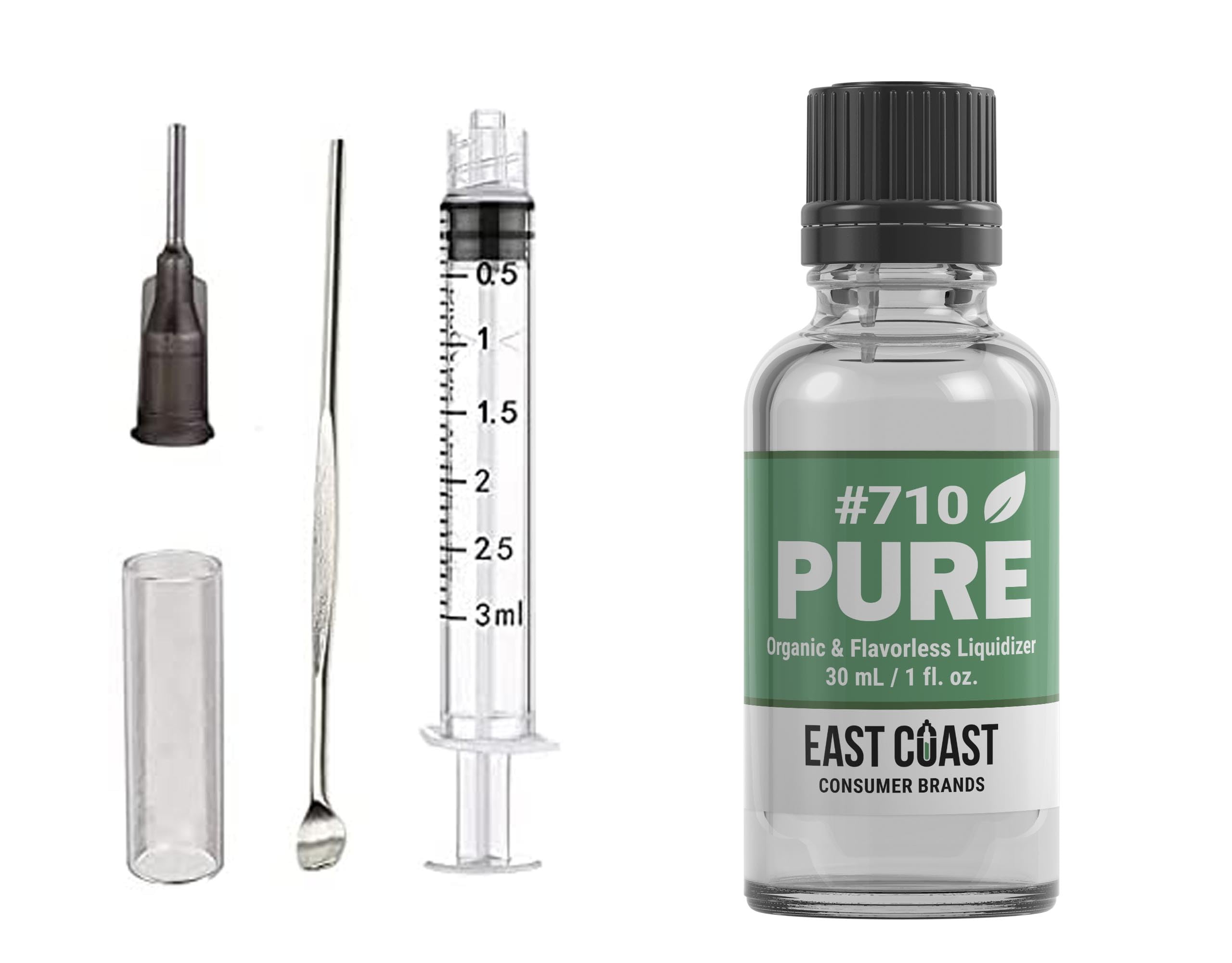 Liquificador 710 sin sabor de East Coast Terpenes para mezclar extractos con facilidad