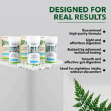 Easy Figure Easy Forte, etiqueta clara, confianza en un suplemento de fibra natural.