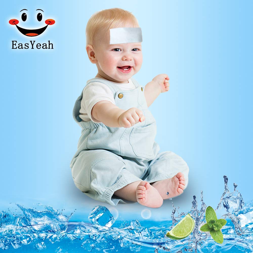 Parche frío EasYeah con hidrogel, adaptable a distintas zonas del cuerpo.