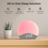 EASYERA Despertador con 26 sonidos relajantes para dormir mejor.