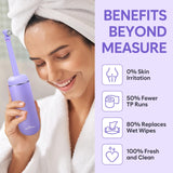 Easy@Home bidet portátil con capacidad de 380 ml para limpieza eficiente