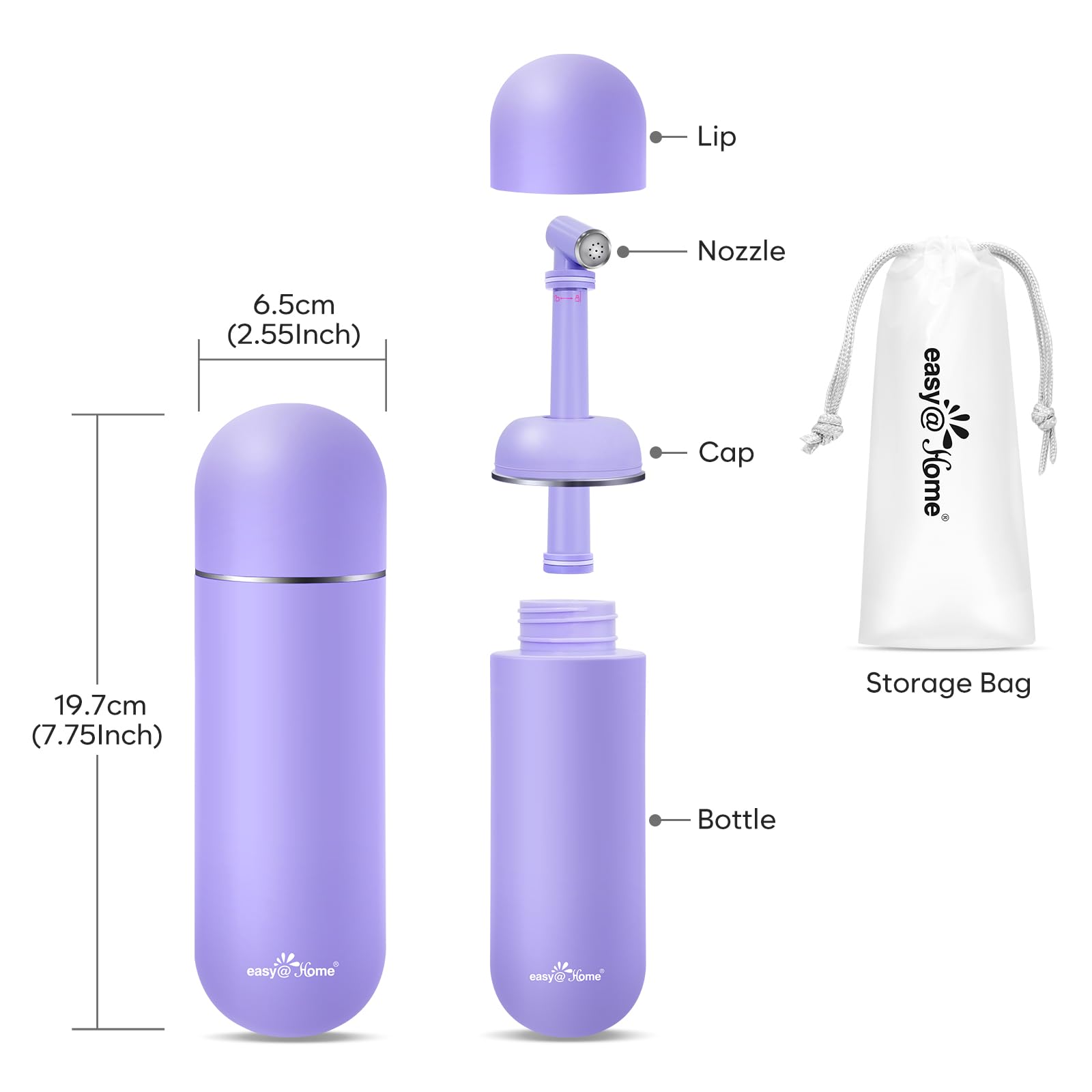 Easy@Home bidet portátil opción reutilizable y ecológica