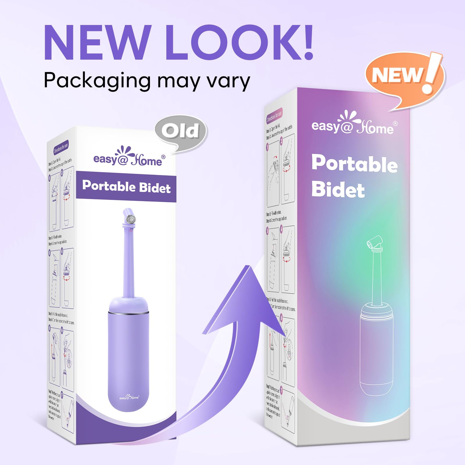 Easy@Home bidet portátil uso diario para higiene rápida y cómoda