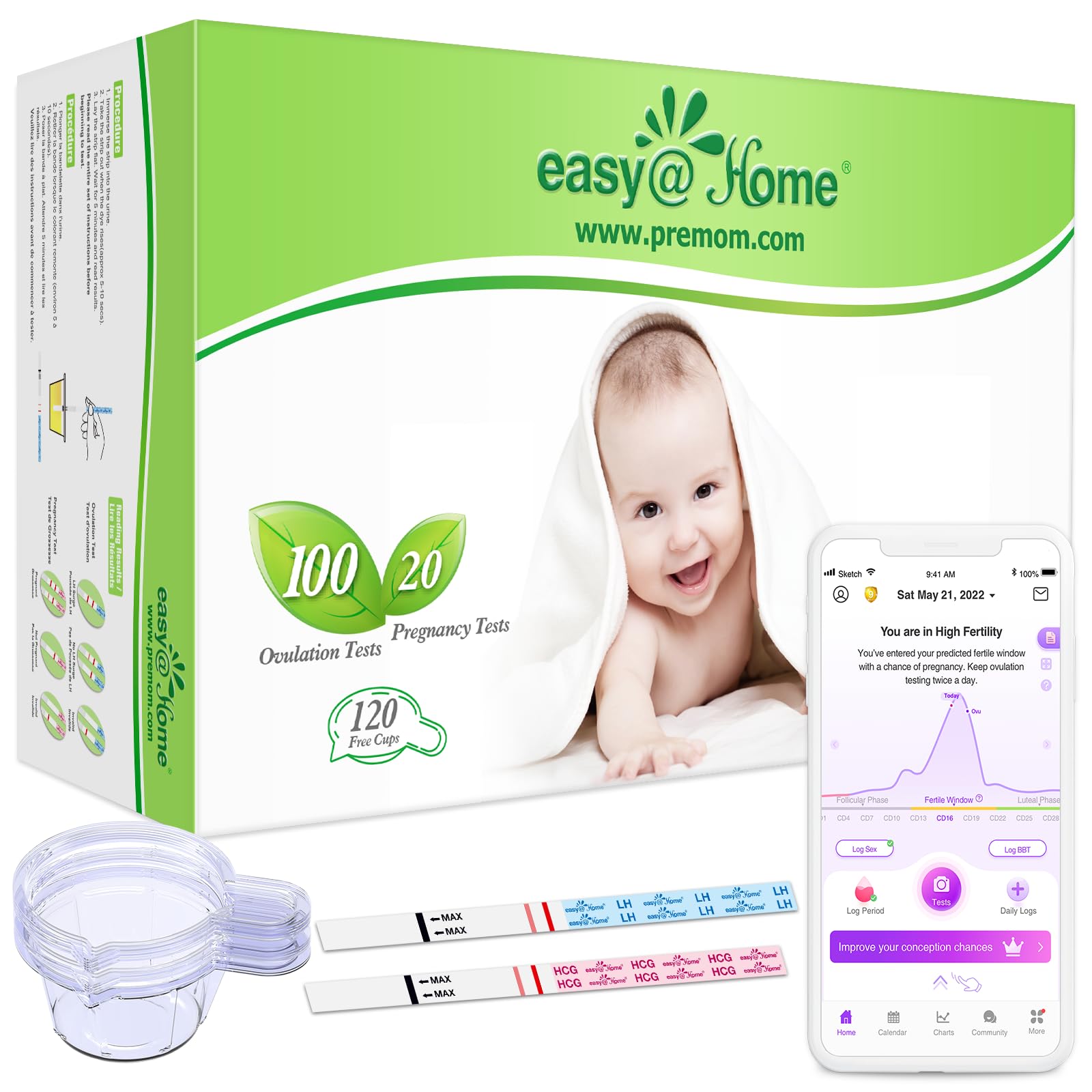Easy@Home: empaque del kit de ovulación para iniciar tu planificación familiar en casa