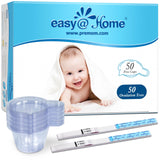 Easy@Home kit de ovulación con tiras y vasos para planificar tu ciclo