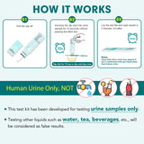 Envase Easy@Home para uso doméstico en pruebas de orina.