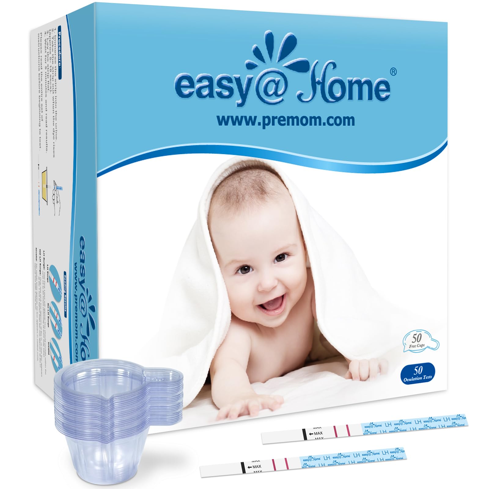 Progreso de fertilidad diario con Easy@Home y su monitor