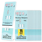 Easy@Home prueba detección multidroga 15 pack para uso doméstico.