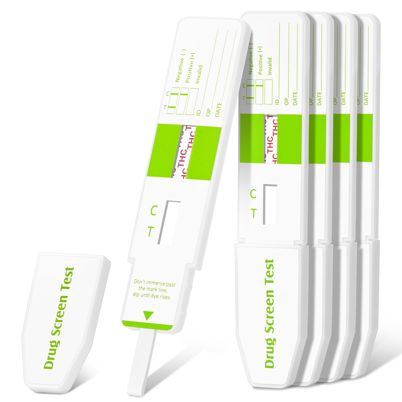 Easy@Home prueba dip card THC en orina: resultado claro en minutos para detox personal