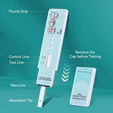 Easy@Home prueba THC panel único: diseño seguro para pruebas frecuentes en casa.