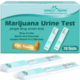 Easy@Home prueba THC panel único: empaque compacto para uso doméstico.