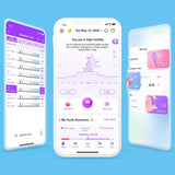 Premom registra resultados y grafica tendencias hormonales.