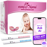 Easy@Home tiras de ovulación, lectura clara para planificar días fértiles.