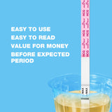 Vasos de orina EasyHome 35 de 40 ml para pruebas limpias.