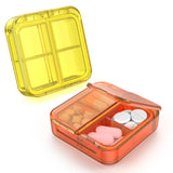 Easyhope caja de pastillas con apertura dual mantiene los comprimidos secos y listos para llevar