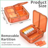 Easyhope divisores retirables para organizar pastillas, vitaminas o suplementos