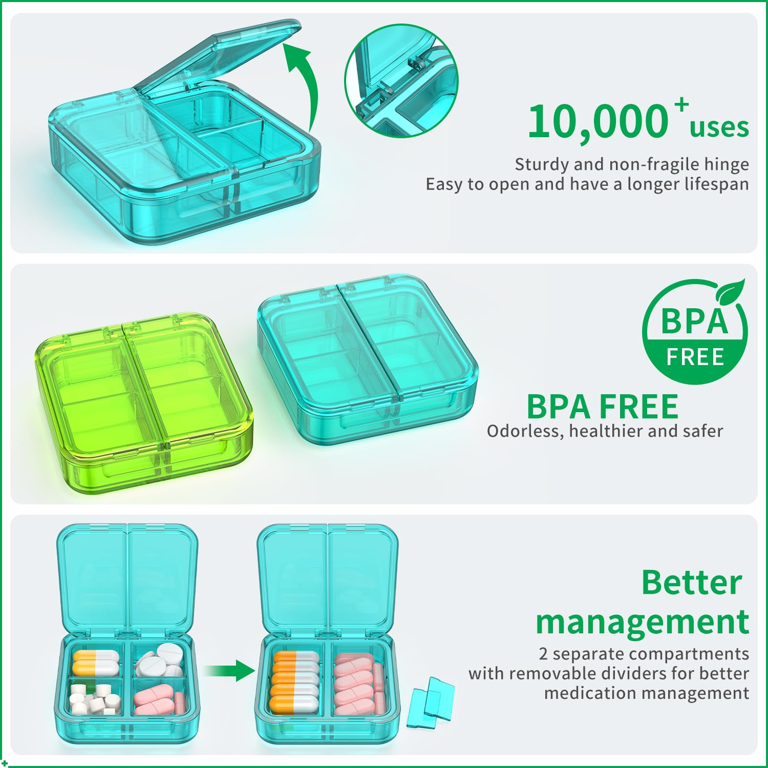Easyhope material sin BPA y duradero para uso diario seguro