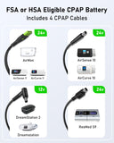 Carga rápida 72W para reanudar CPAP rápidamente