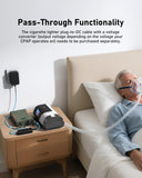 Cables incluidos para CPAP compatibles con ResMed y DreamStation.