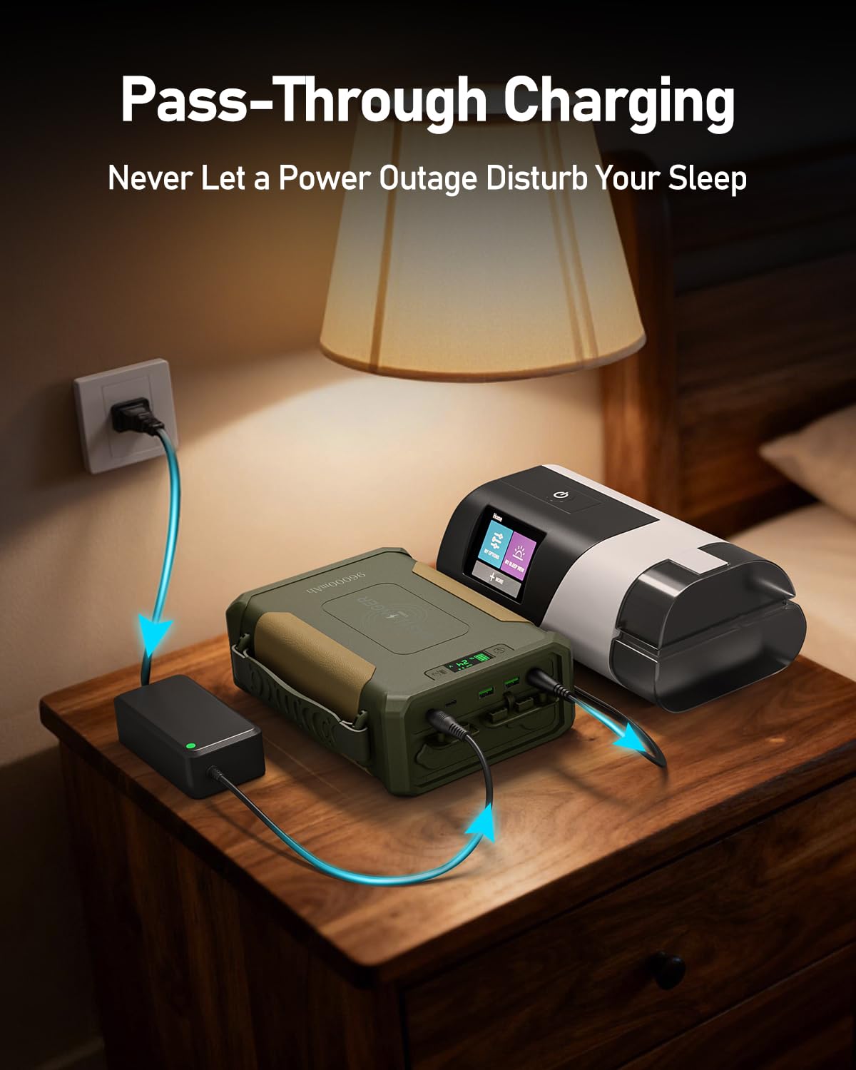 Carga rápida USB-C y múltiples salidas para accesorios.