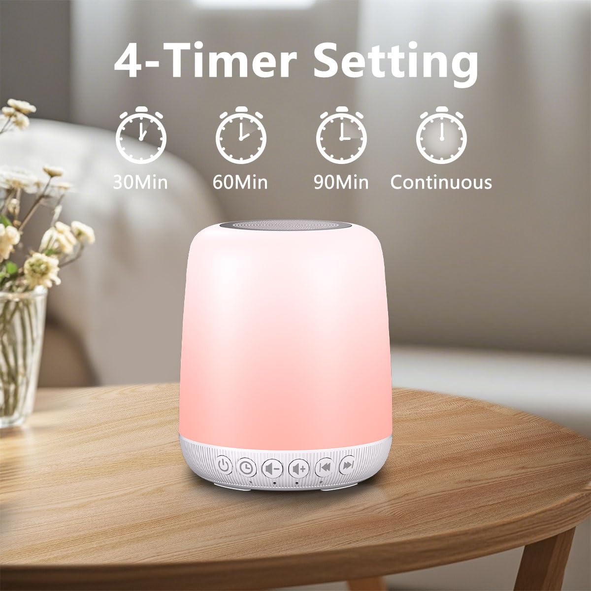 Easysleep 4 temporizadores para apagar automáticamente.