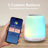 Easysleep ajustes personalizados desde la aplicación.