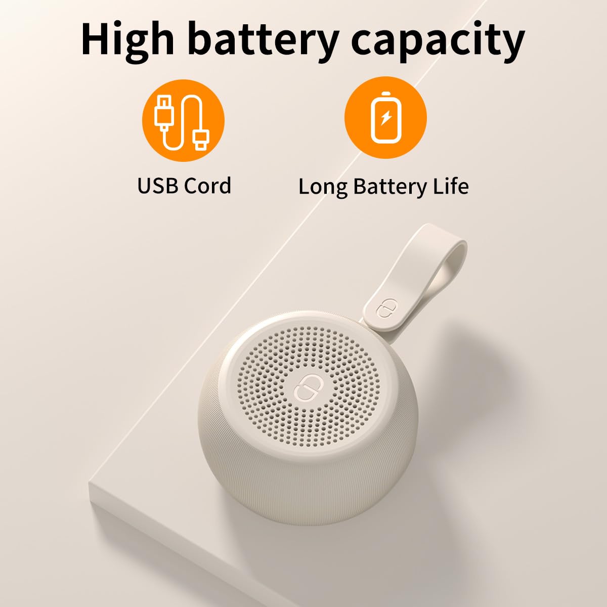 Easysleep: batería recargable de larga duración para uso continuo.