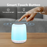 Easysleep control táctil intuitivo para cambiar luz y sonido.