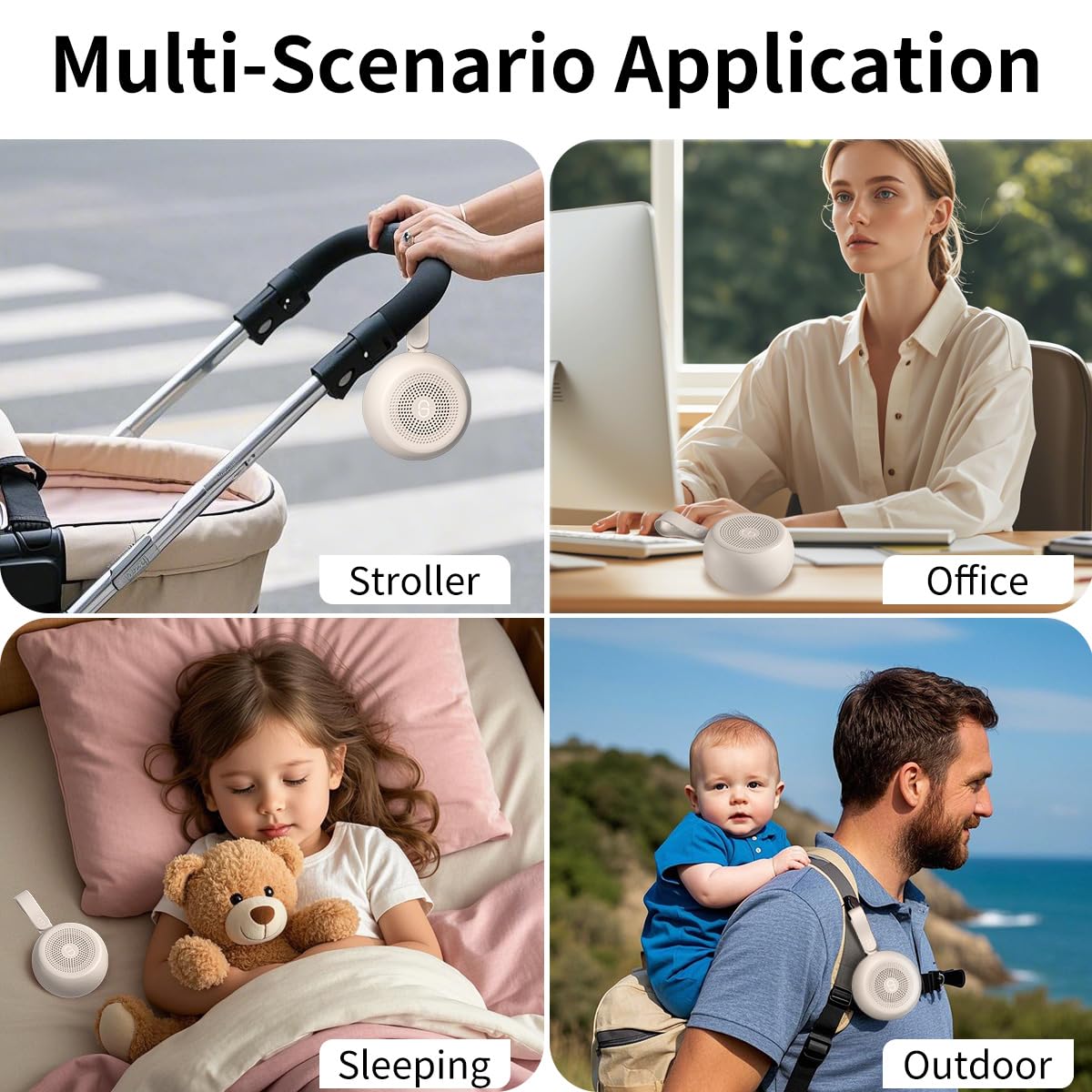 Easysleep: memoria de 4 temporizadores para sesiones personalizadas.
