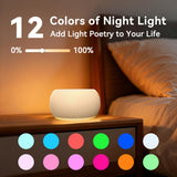 Easysleep: luz nocturna de 12 colores para crear un ambiente suave.
