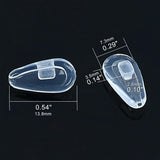 Eazean almohadillas nasales para Oakley OX5122, ajuste estable.