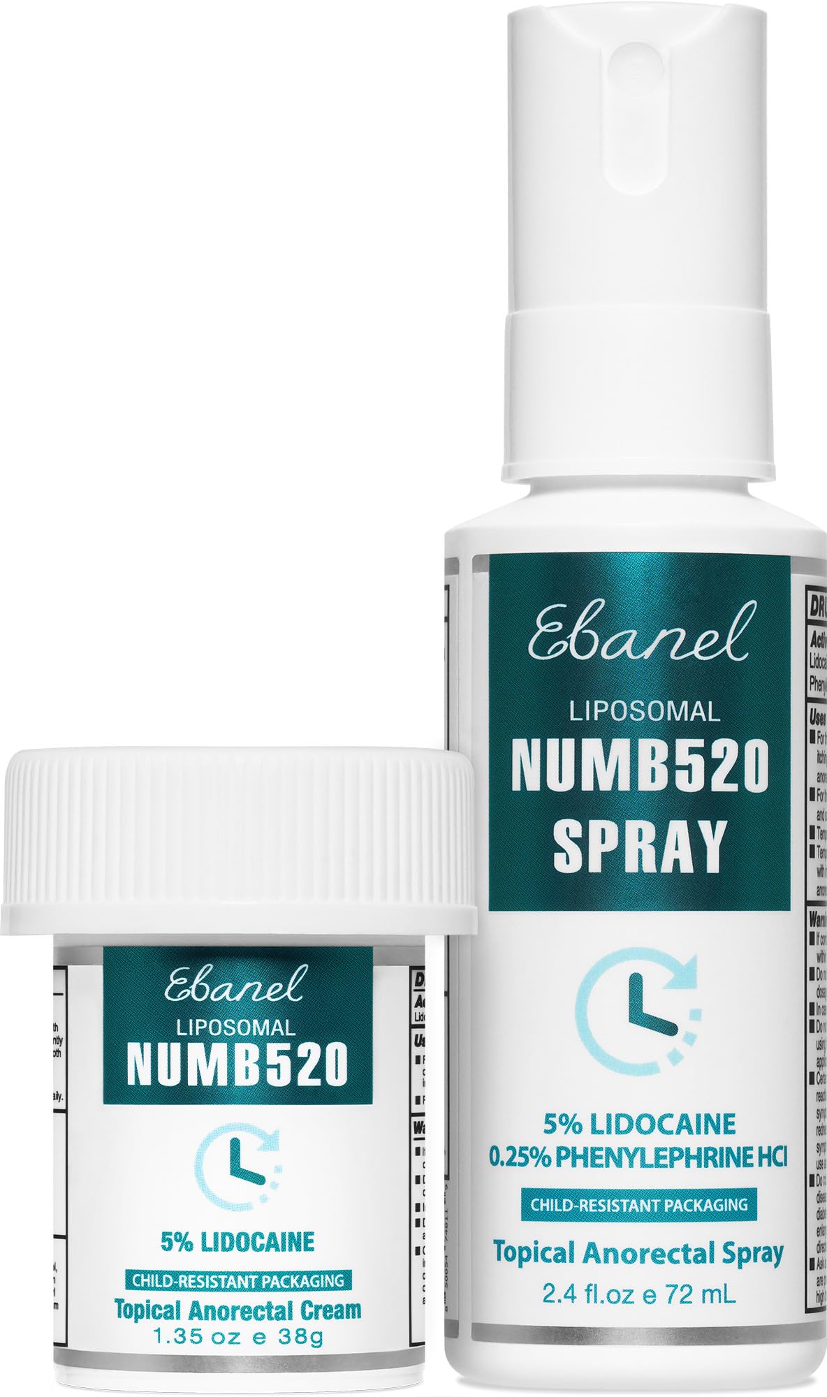 Crema Ebanel lidocaína 5% para alivio temporal del dolor en la piel