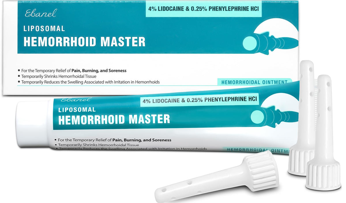 Producto Ebanel lidocaína 4% con aplicador para alivio localizado
