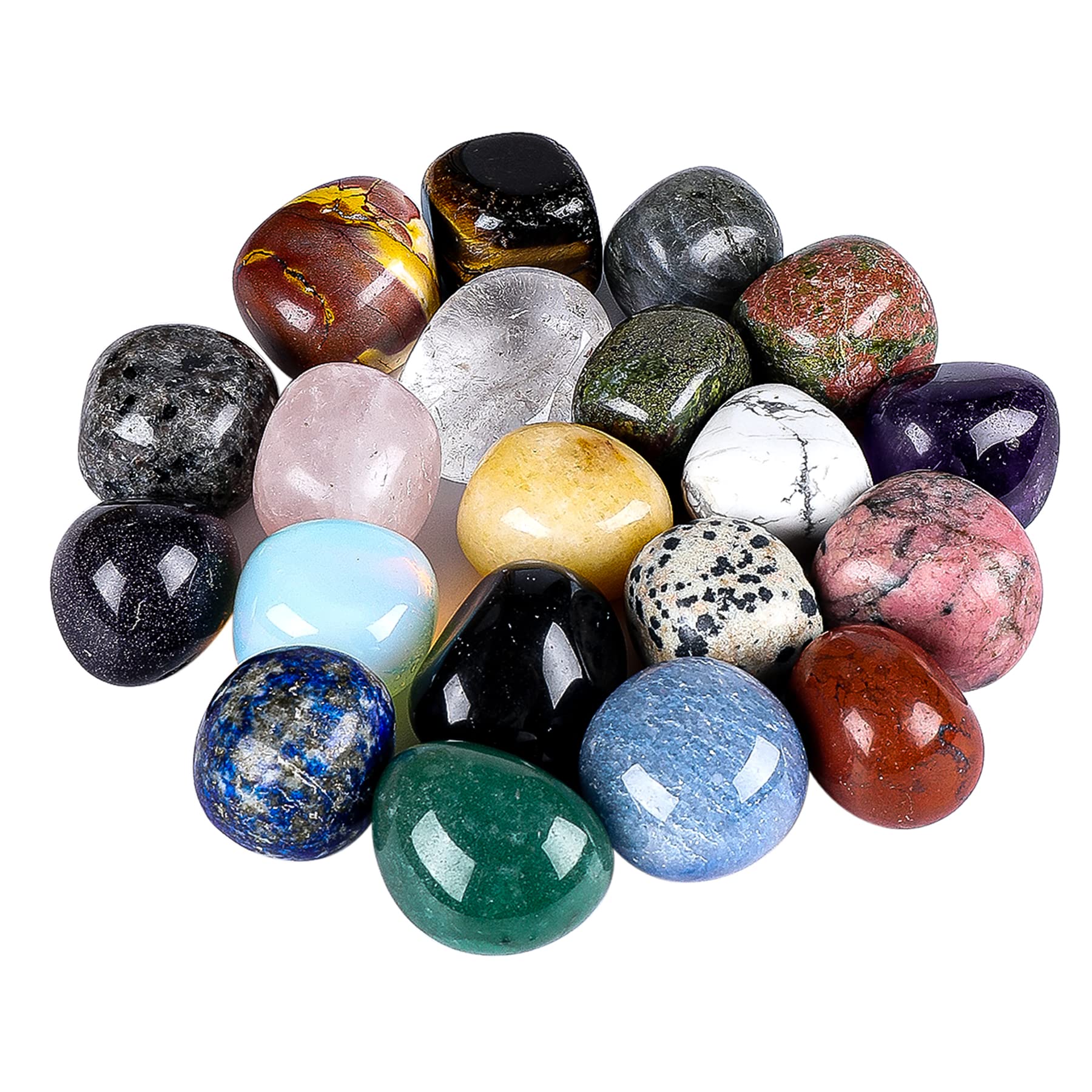Piedras Ebristar howlita blanca para decoración y equilibrio