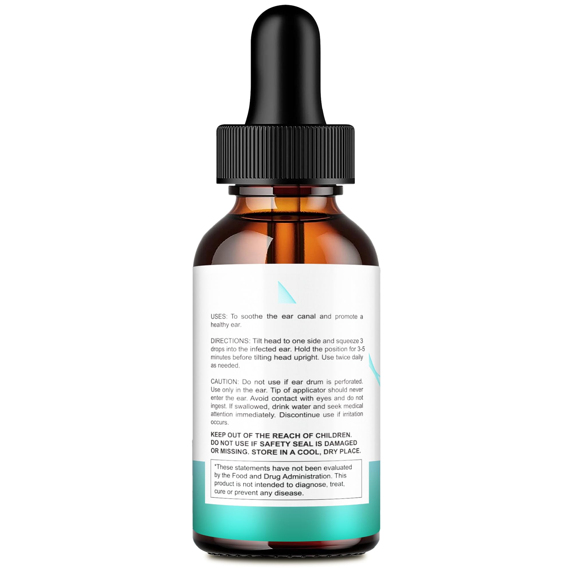 Echo Free Tinnitus Drops, etiqueta frontal visible para identificación rápida.