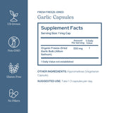 Eclectic Institute Ajo cápsulas detalle muestra una cápsula vegana de 550 mg para uso diario.